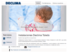 Tablet Screenshot of declimatoledo.com